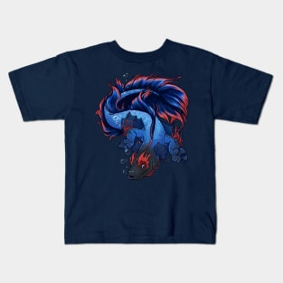 Aquatic Dragon Kids T-Shirt